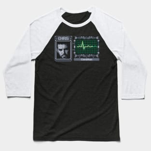 Chris Redfield Pixel Art Baseball T-Shirt